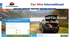 Desktop Screenshot of car-hire-international.com
