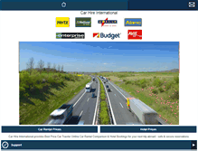 Tablet Screenshot of car-hire-international.com